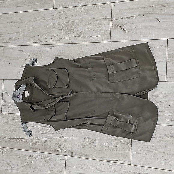 Utility Microfiber Zipup Super cute Jacket XS On Trend - Picture 9 of 9